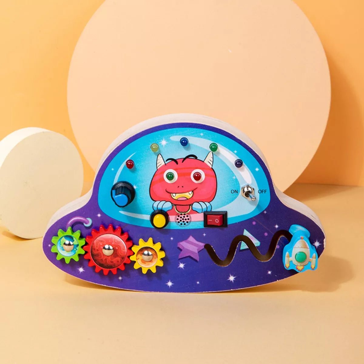 Tableau Montessori - BusyBoardCircuit™ - OVNI - Bébé Chérie
