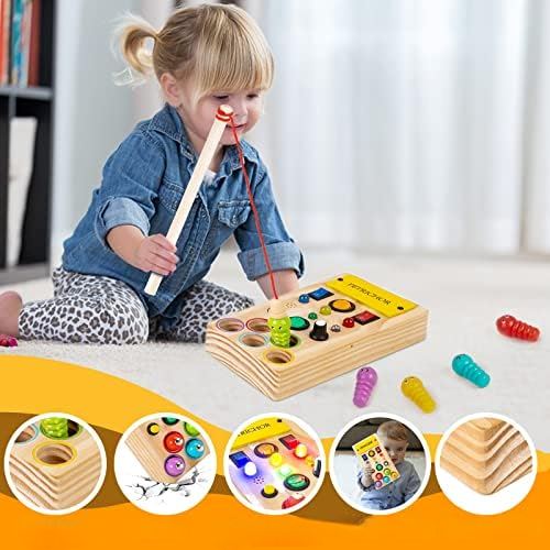 Tableau Montessori - BusyBoardCircuit™ - Pêche - Bébé Chérie