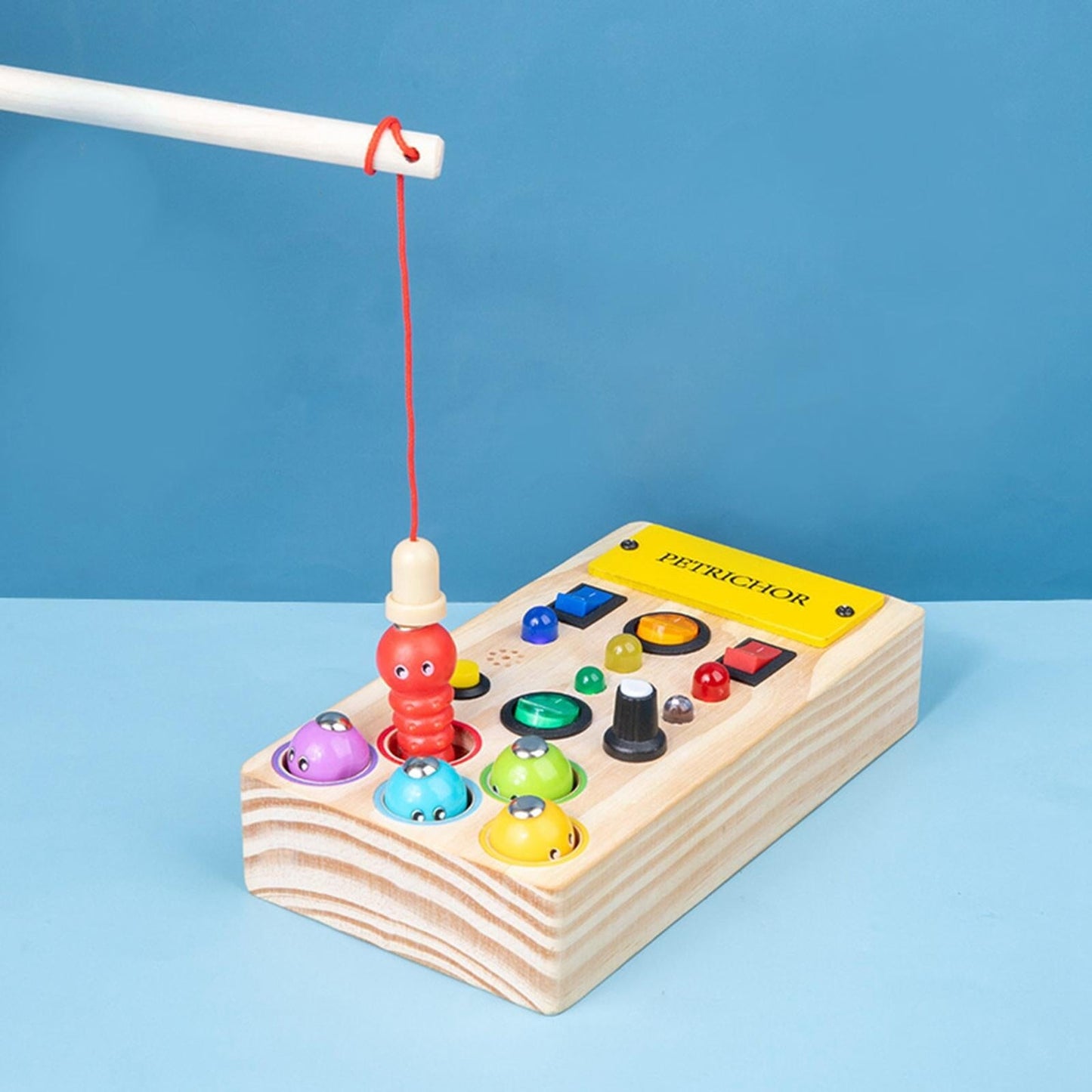 Tableau Montessori - BusyBoardCircuit™ - Pêche - Bébé Chérie