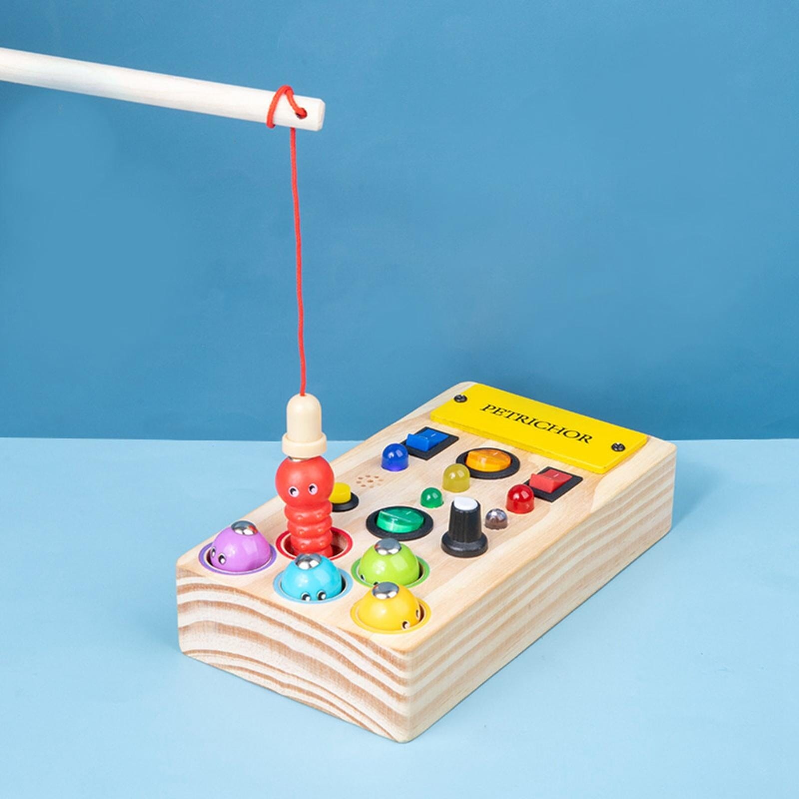 Tableau Montessori - BusyBoardCircuit™ - Pêche - Bébé Chérie